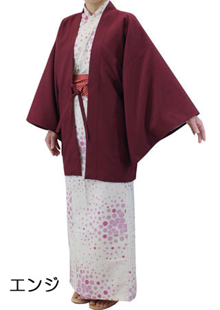 袖あり茶羽織